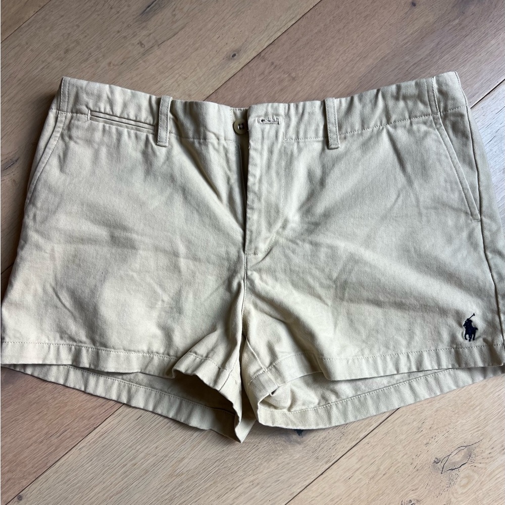 Ralph Lauren Women's Beige Cargo Shorts